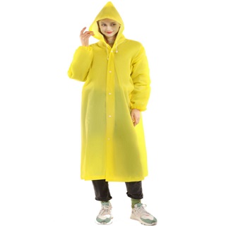 Raincoat Waterproof Reusable Adult Ladies Mens Festival Camping Hiking Rain Coat